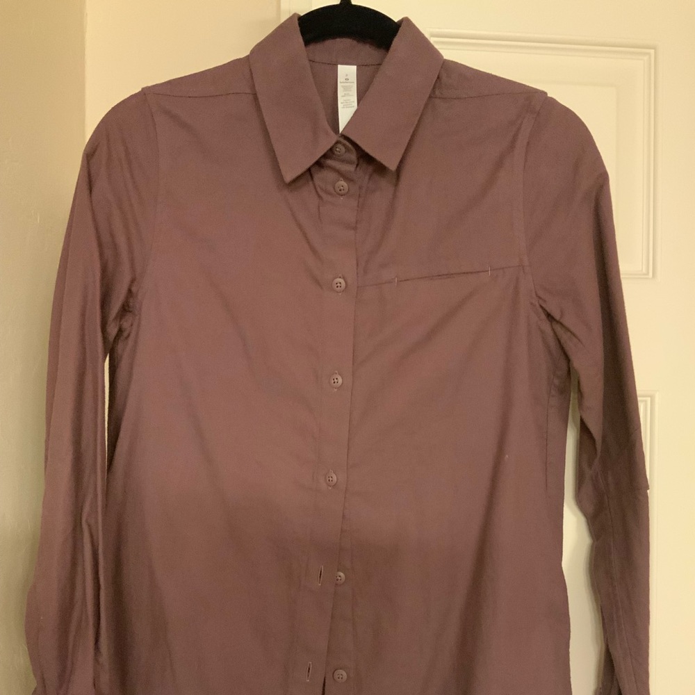 Lululemon button down shirt
